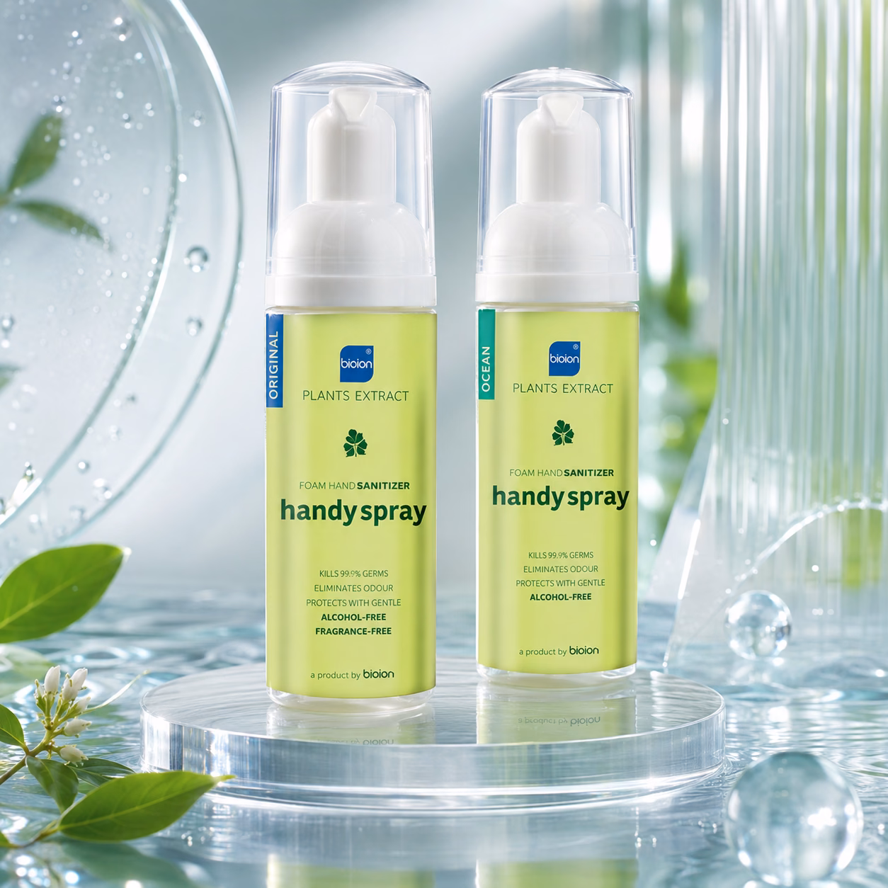 Bioion Handy Spray Foam Hand Sanitizer 60ml product image 1