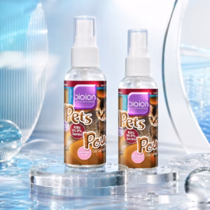 Bioion Pets Pounce Cat Sanitizer 60ml Travel Size